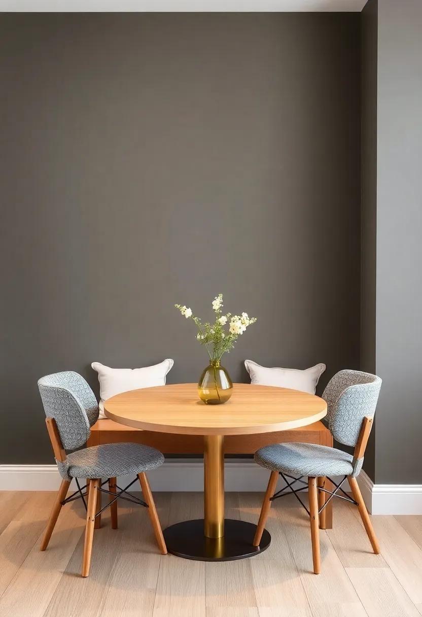 Mixing and Matching Chairs for Your Nook Table