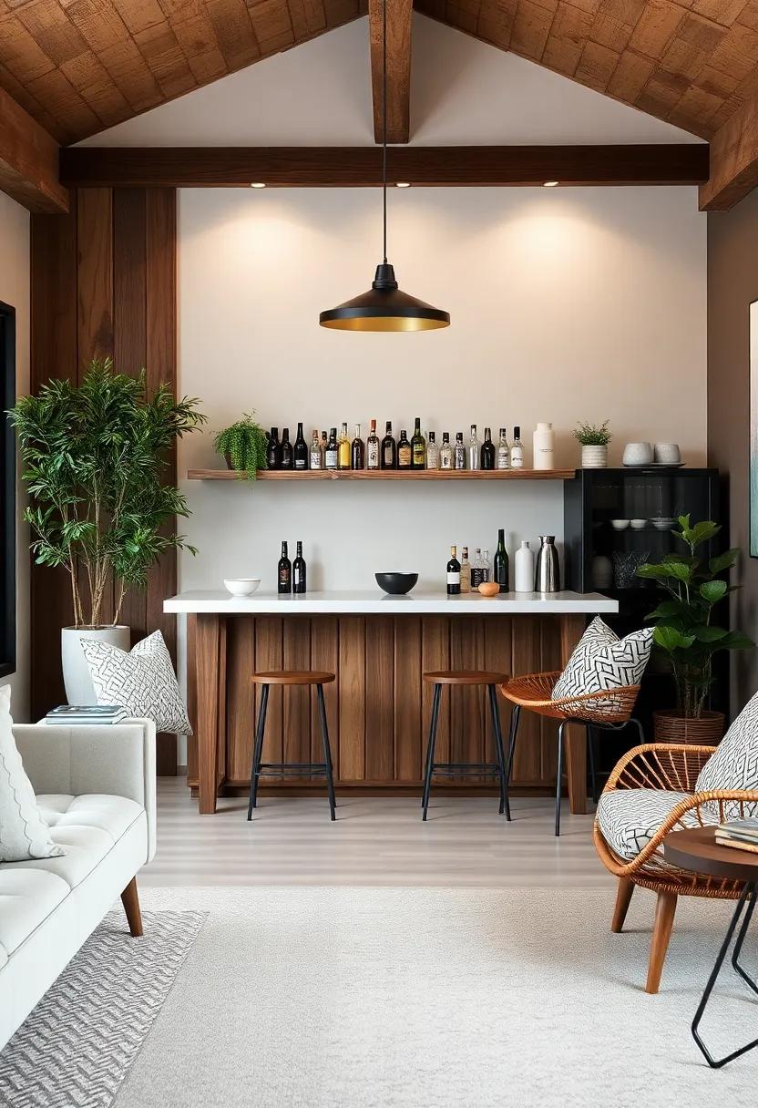 Creating a Focal Point: Designing Around​ Your Cozy Rustic Bar