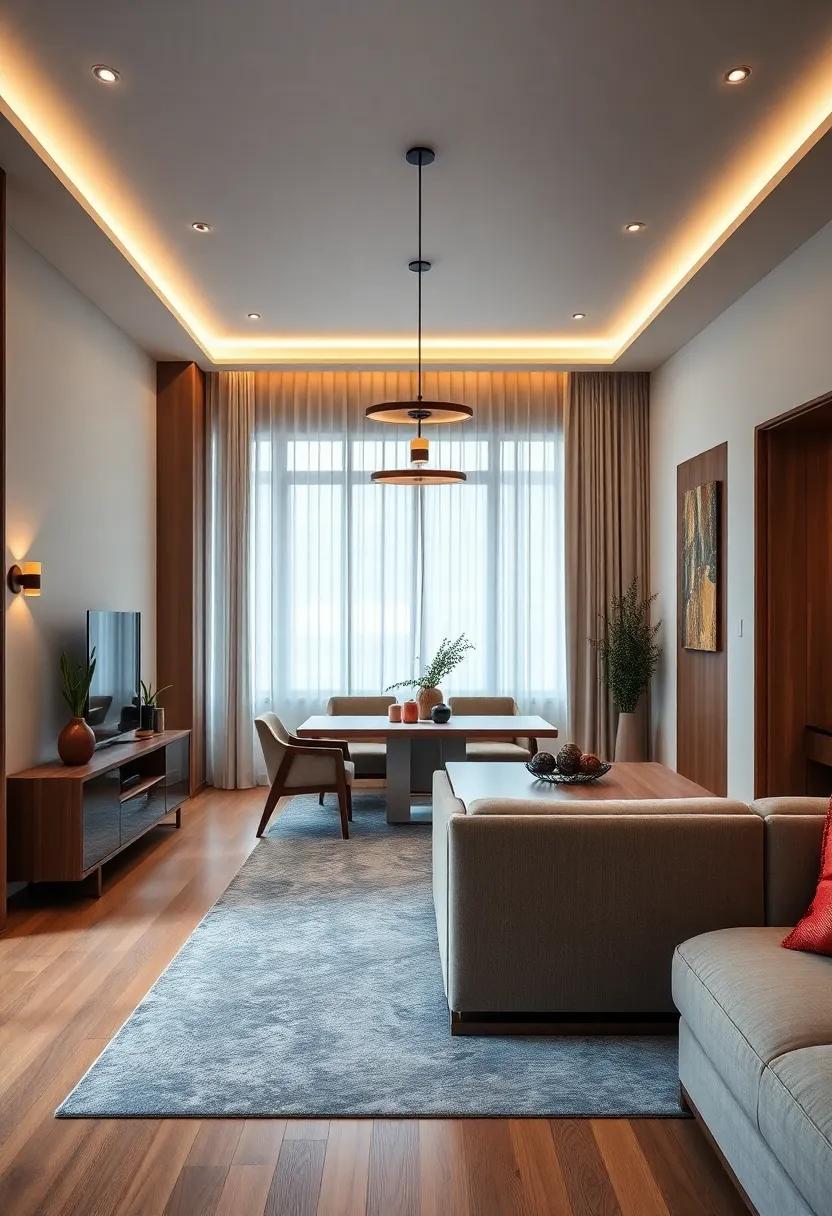 Embrace Multi-Functionality: Opt for⁢ a sleek, extendable dining table that can ⁢be tucked away when not ‌in use, making space feel larger and more open
