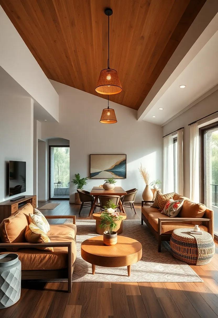 Create an Outdoor-Inspired Feel: Use natural ​materials and earth‍ tones to achieve a warm, inviting vibe that connects⁤ your small living⁣ room to nature