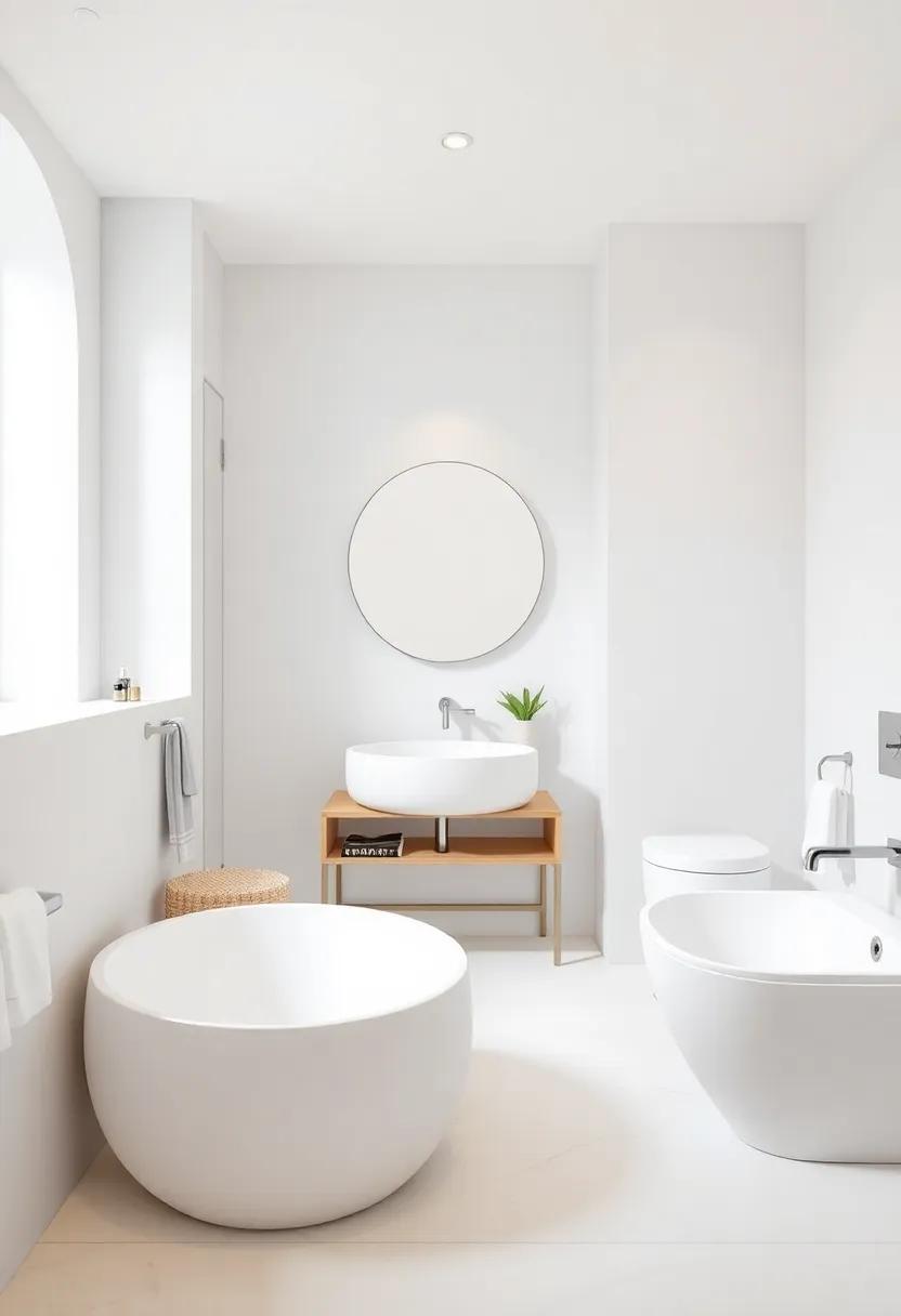 Choose circular or oval shapes for fixtures and⁢ furniture to soften lines ⁢and ‌make tight areas feel more open