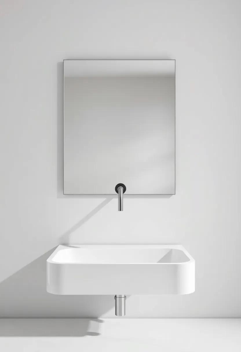 Hang a wall-mounted faucet above the sink to save counter space while delivering an‌ ultra-modern look
