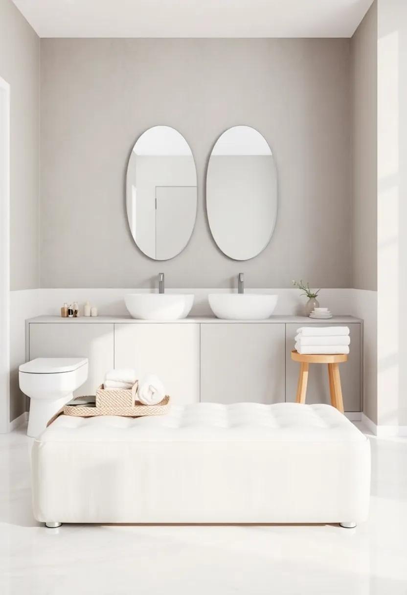 Invest in multi-functional furniture, such as‍ an ottoman that opens ⁢to store towels and⁢ linens elegantly