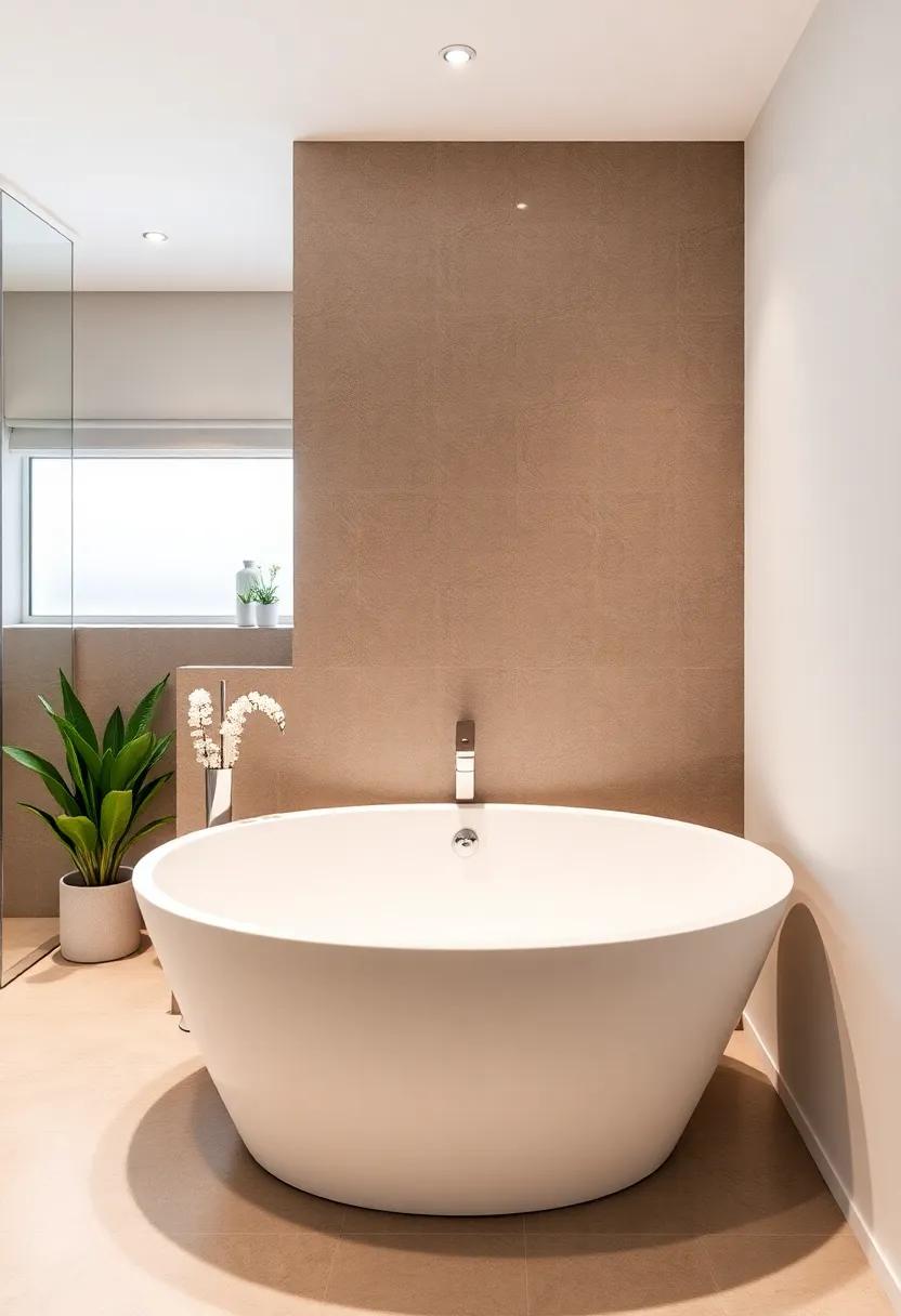 Opt for a compact soaking tub that​ maximizes relaxation without⁢ compromising square footage