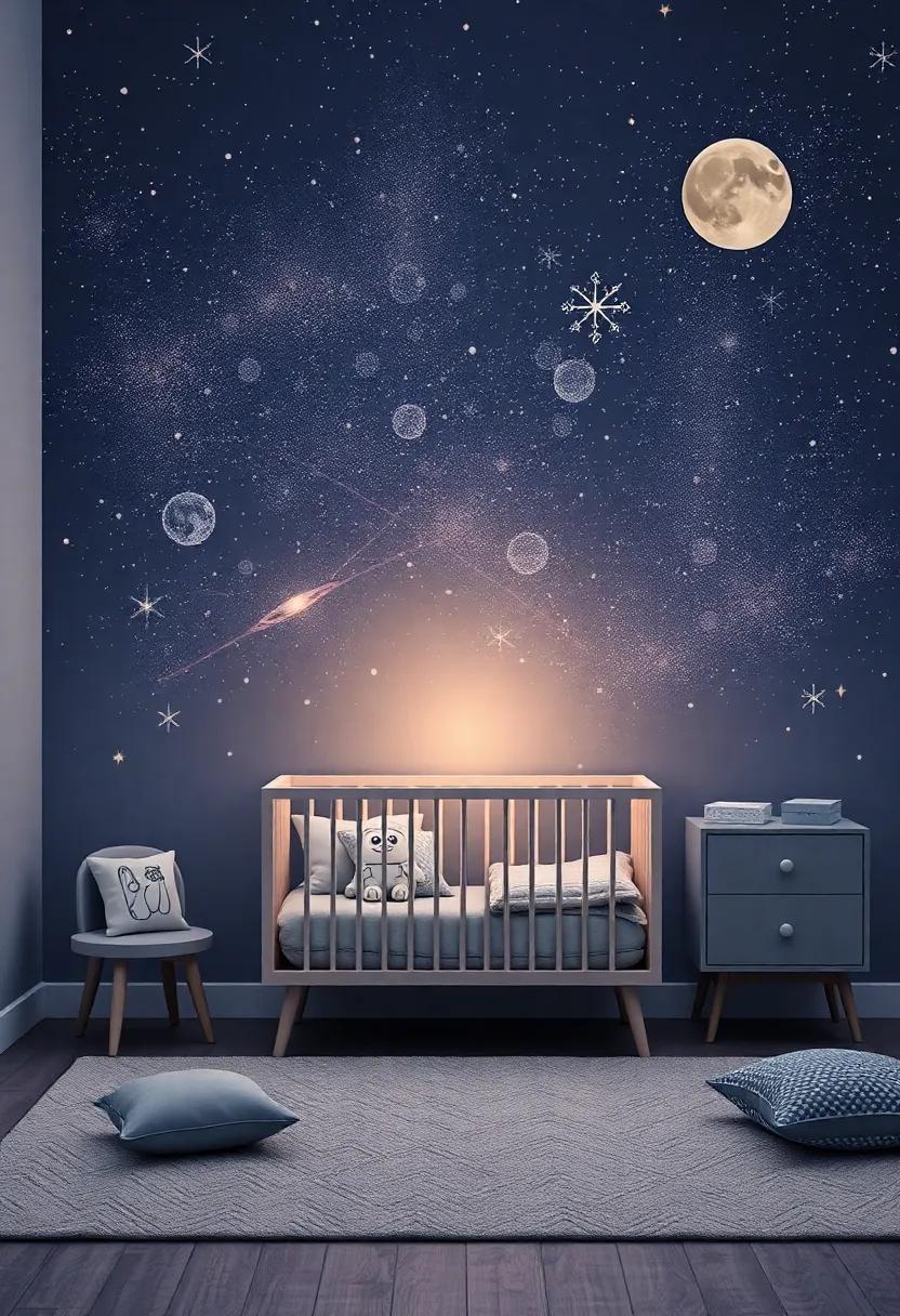 Spacey⁣ Sound‌ Machine: Incorporate a sound machine ⁤that plays ‌soothing space-themed sounds⁣ or lullabies, ⁣enhancing relaxation at‌ bedtime