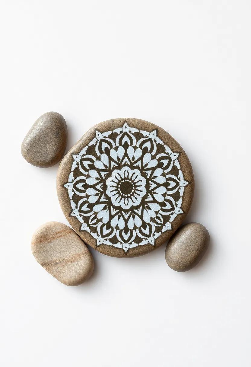 Mandala Stone Art: Transform smooth stones ​into mandala art ‌pieces, painting intricate designs⁣ that promote peace and ⁣mindfulness
