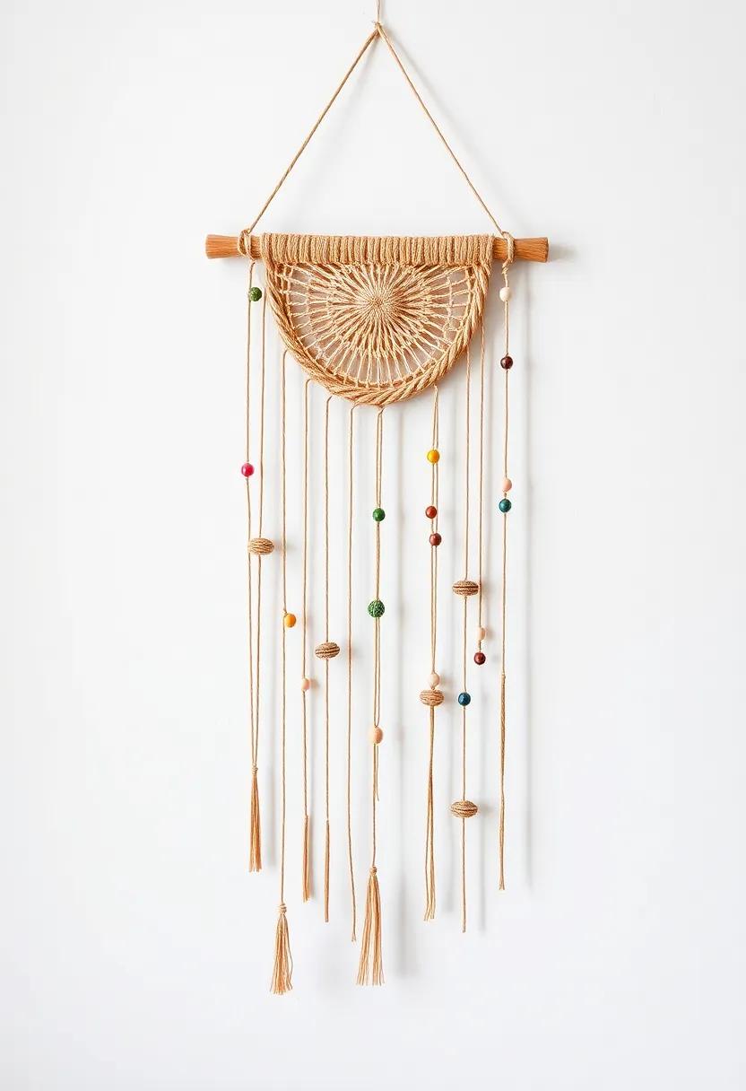 beaded⁣ and Twine Art: Use upcycled beads and twine to construct intricate ‌wall hangings that blend ⁢whimsy with sustainability