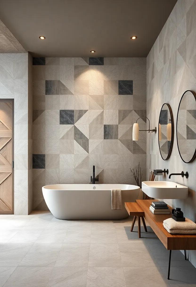 Transformative Patterns: Embracing ⁤geometric⁣ Designs to Elevate Your Bathroom⁤ Aesthetic