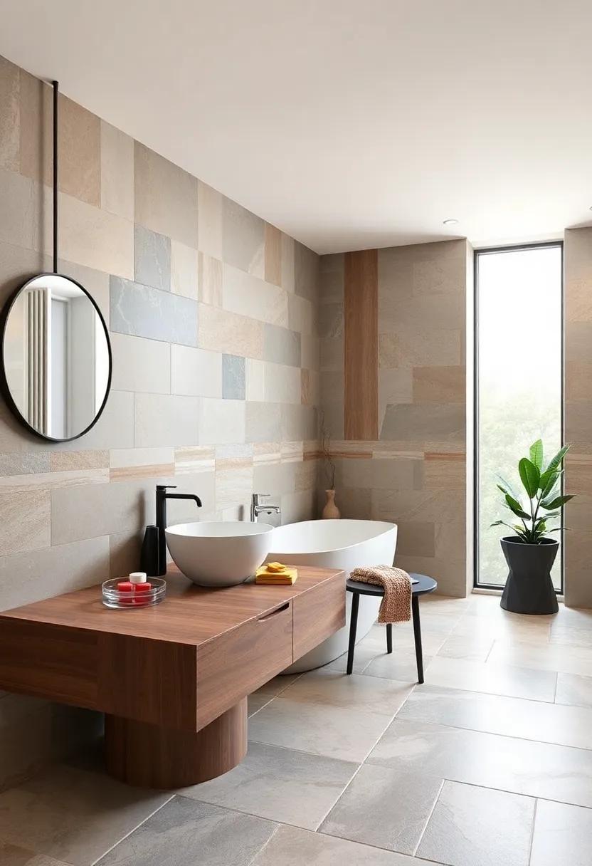 Intriguing Inlays: Using Mixed Materials for Unique Tile Creations