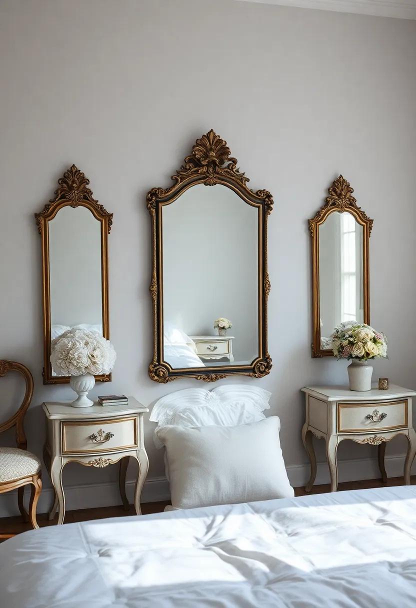 Ethereal Reflections: Creating Whimsical Vintage Dreamscapes with Antique Mirrors
