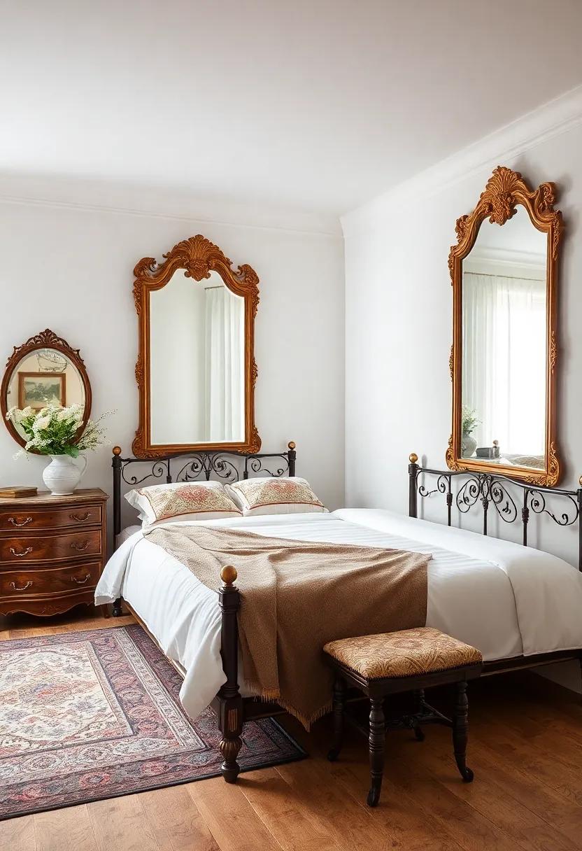 Function Meets Aesthetics: Practical Uses of Antique Mirrors in Vintage Settings