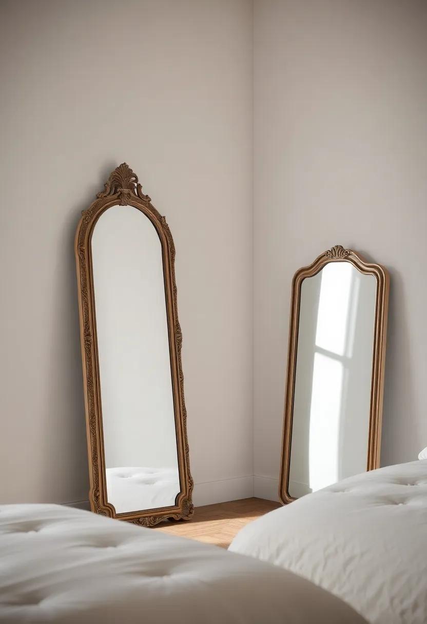 Shape and Form: Exploring the Unique Silhouettes of Antique Mirrors in Bedrooms