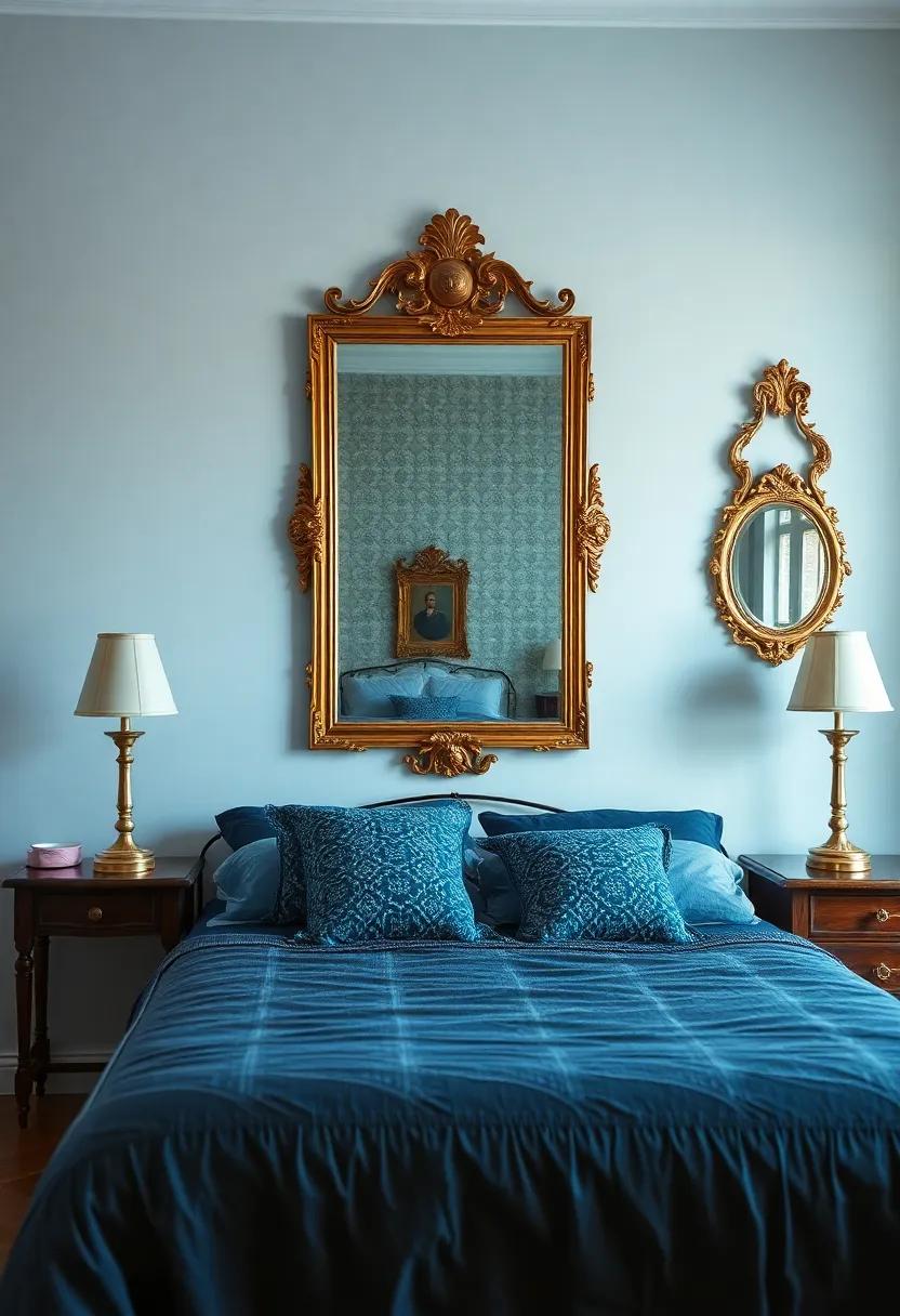 Textures and Patterns: Creating Depth with Antique Mirrors in Vintage Spaces