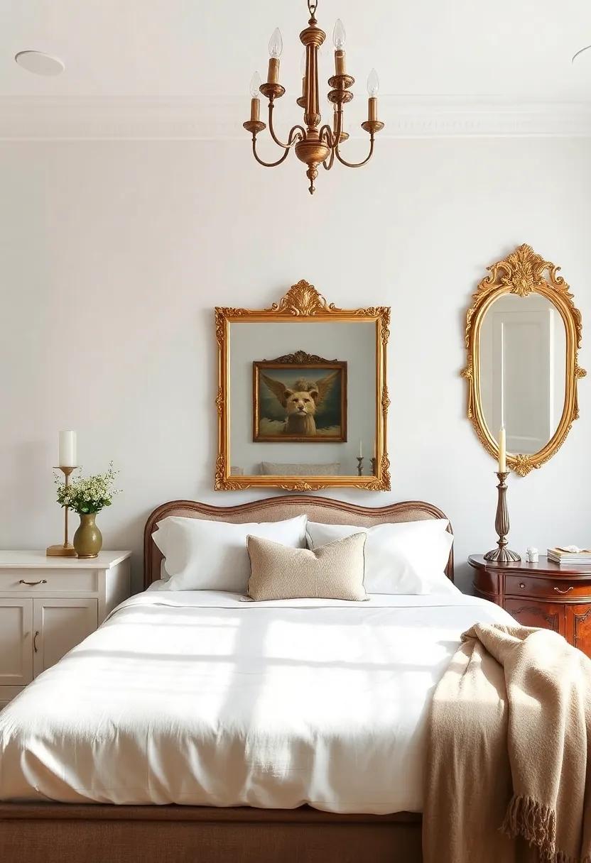 Transitional Spaces: Antique Mirrors as Timeless Connectors in Vintage Designs