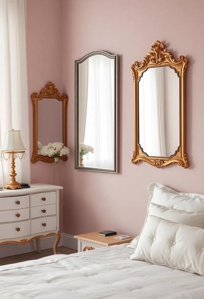 Vintage Glamour: How Antique Mirrors Can Elevate a Bedroom's Elegance