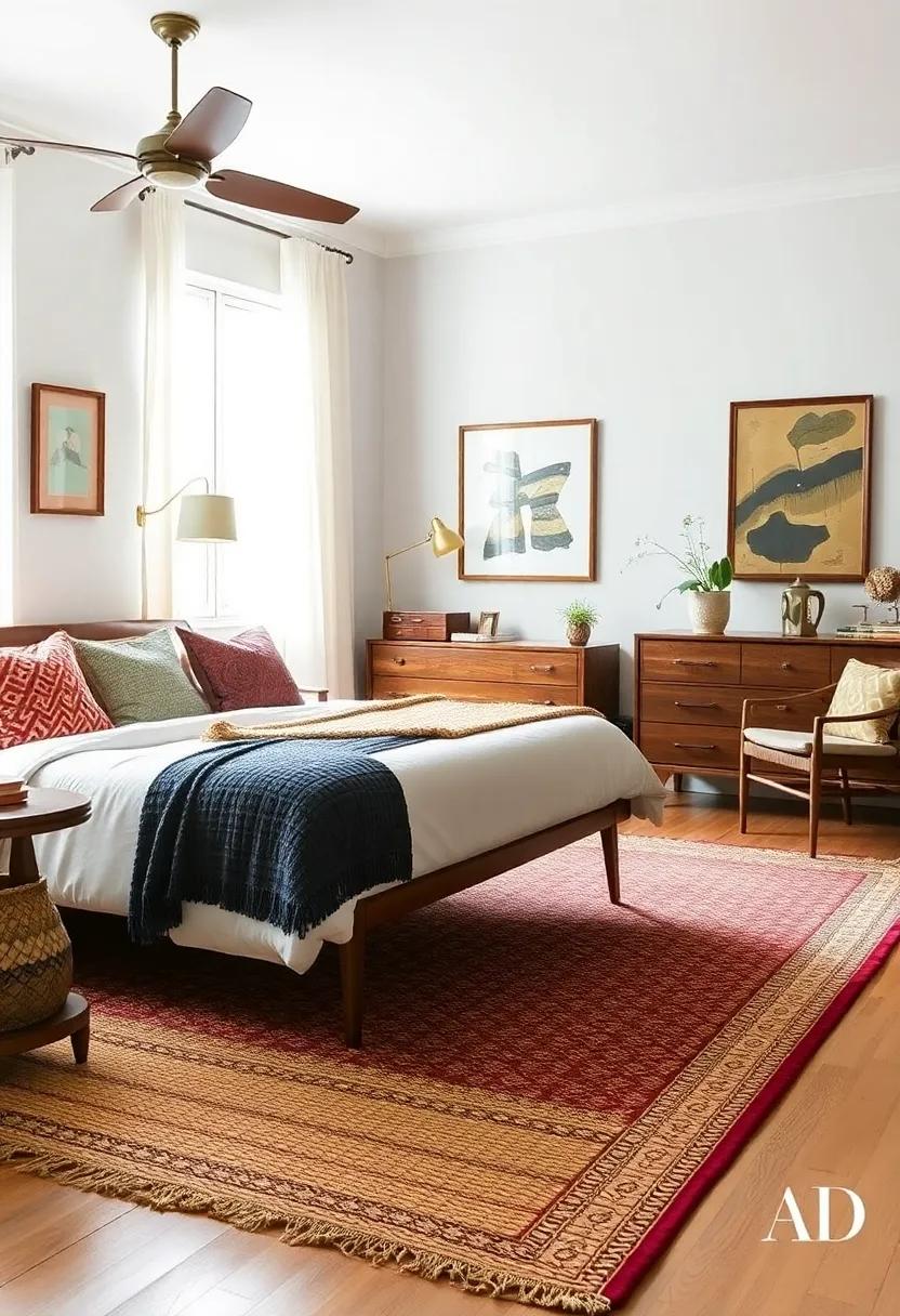 Layer ⁢Rugs ⁢for ⁢Visual Interest: ‌Combine different styles of rugs, such ​as a Persian⁣ over a ‌simple jute, to add dimension and⁤ comfort underfoot