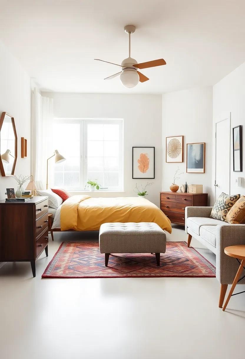 Embrace a Multifunctional‍ Layout: Maximize space by ⁢choosing versatile furniture that can serve multiple purposes, like an​ ottoman that ​doubles as ​storage
