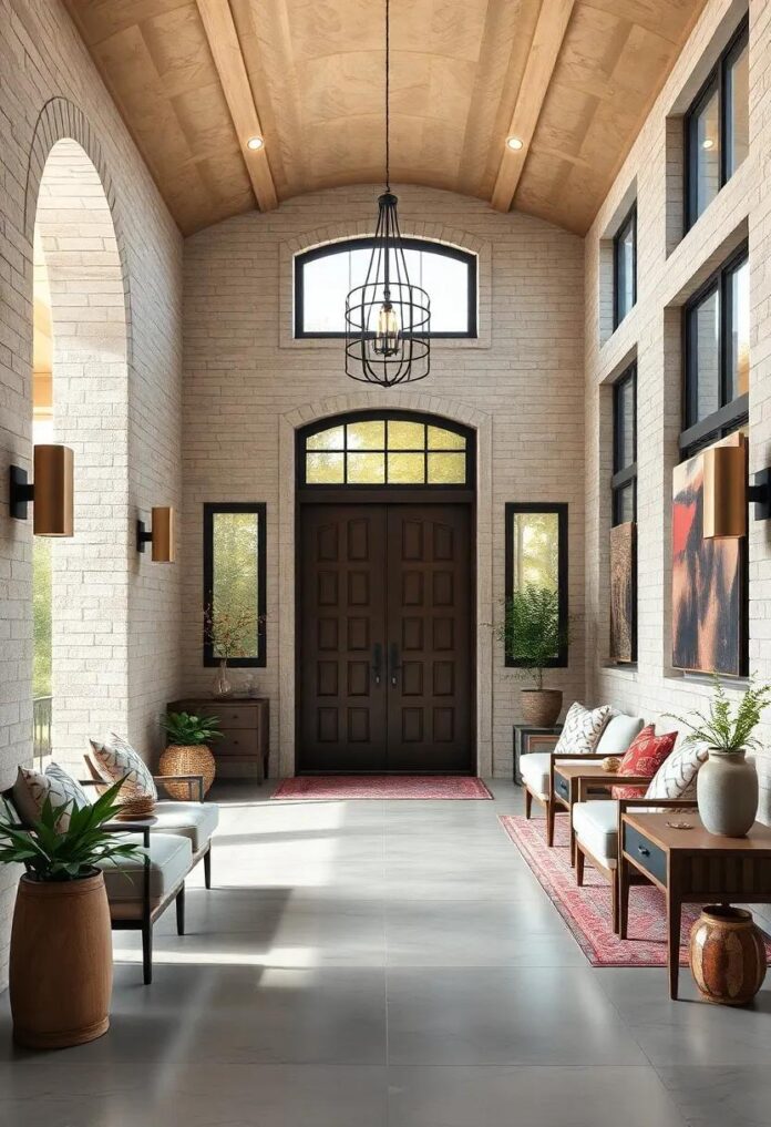 29 Inspiring Luxury Farmhouse Entryway Designs to Elevate Your Home’s Entrance