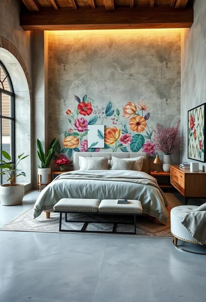Transforming Your Space: The Beauty of Botanical Designs in Bedroom Paint