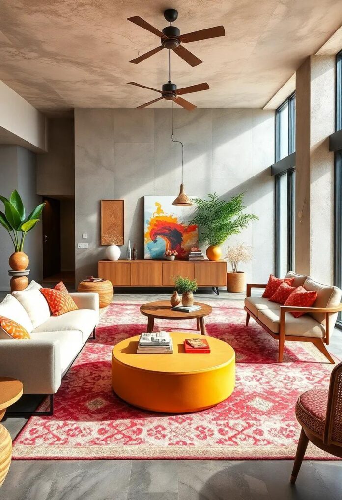 29 Eclectic Design Ideas Featuring Bold Furniture and Striking Accessories