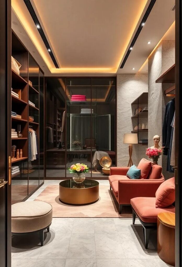 27 Opulent Walk-In Closet Ideas Inspired by Celebrity Glamour and Style