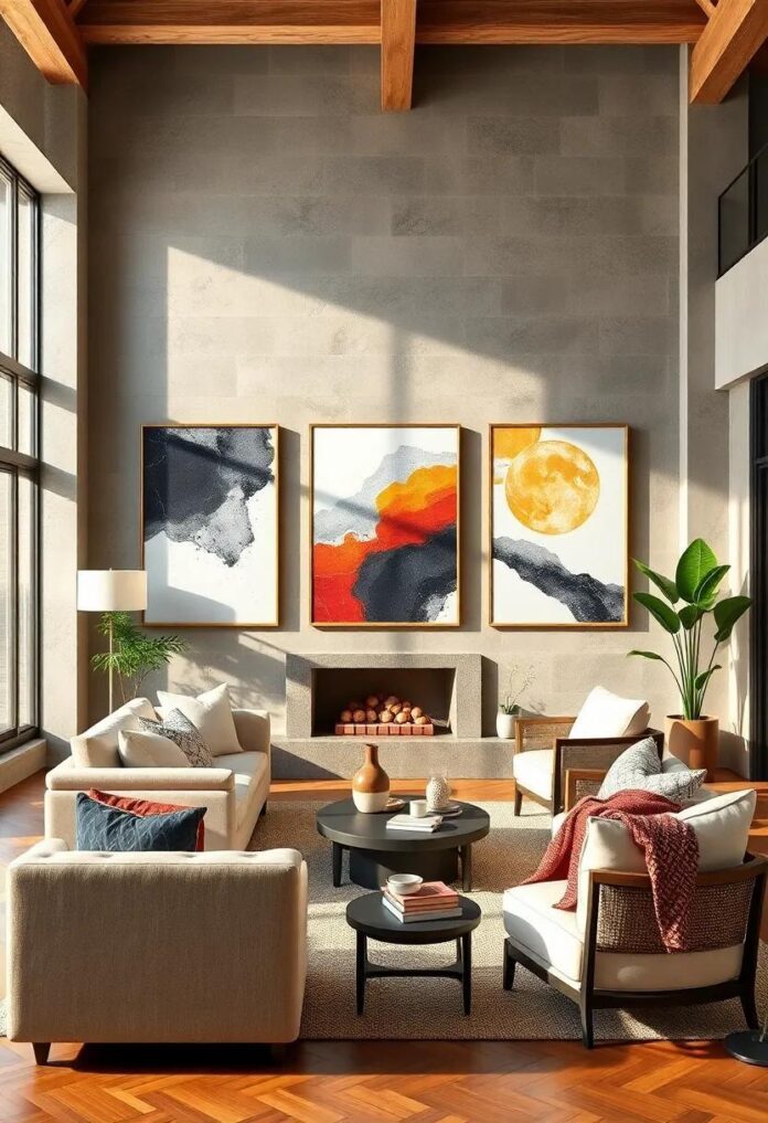 29 Stunning Scandinavian Wall Art Ideas Featuring Abstract Prints to Elevate Your Space