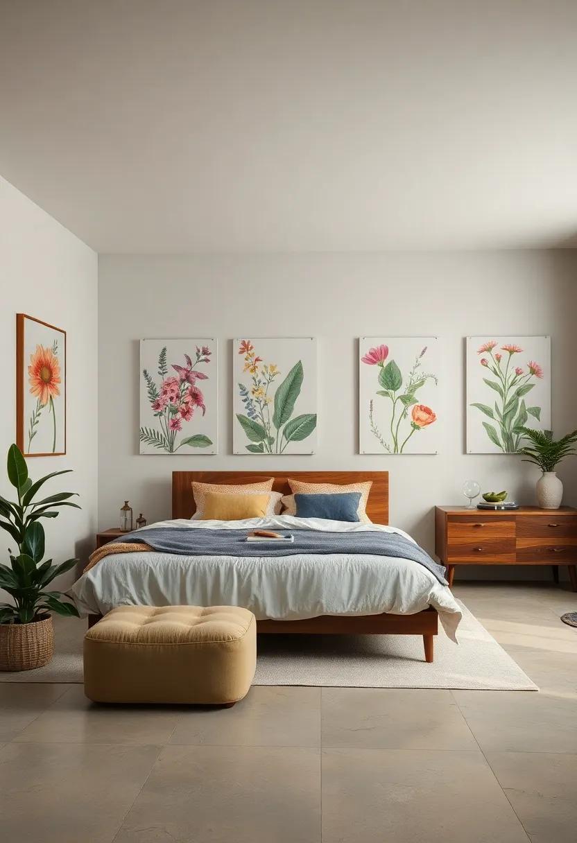 DIY Botanical Boards: Personalizing your Bedroom with Individual Flora Collections