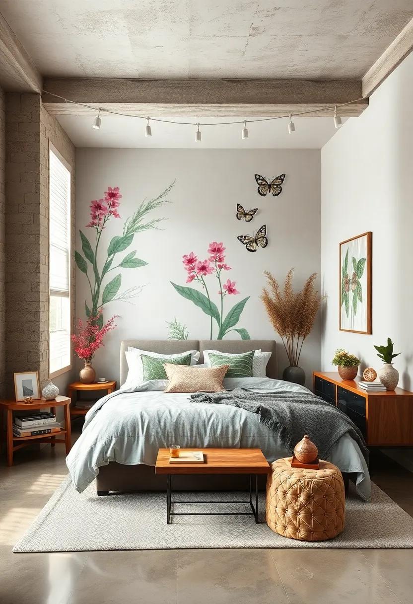 Whispers of the⁣ Wild: Selecting Botanical Motifs for Different Bedroom ⁣Styles
