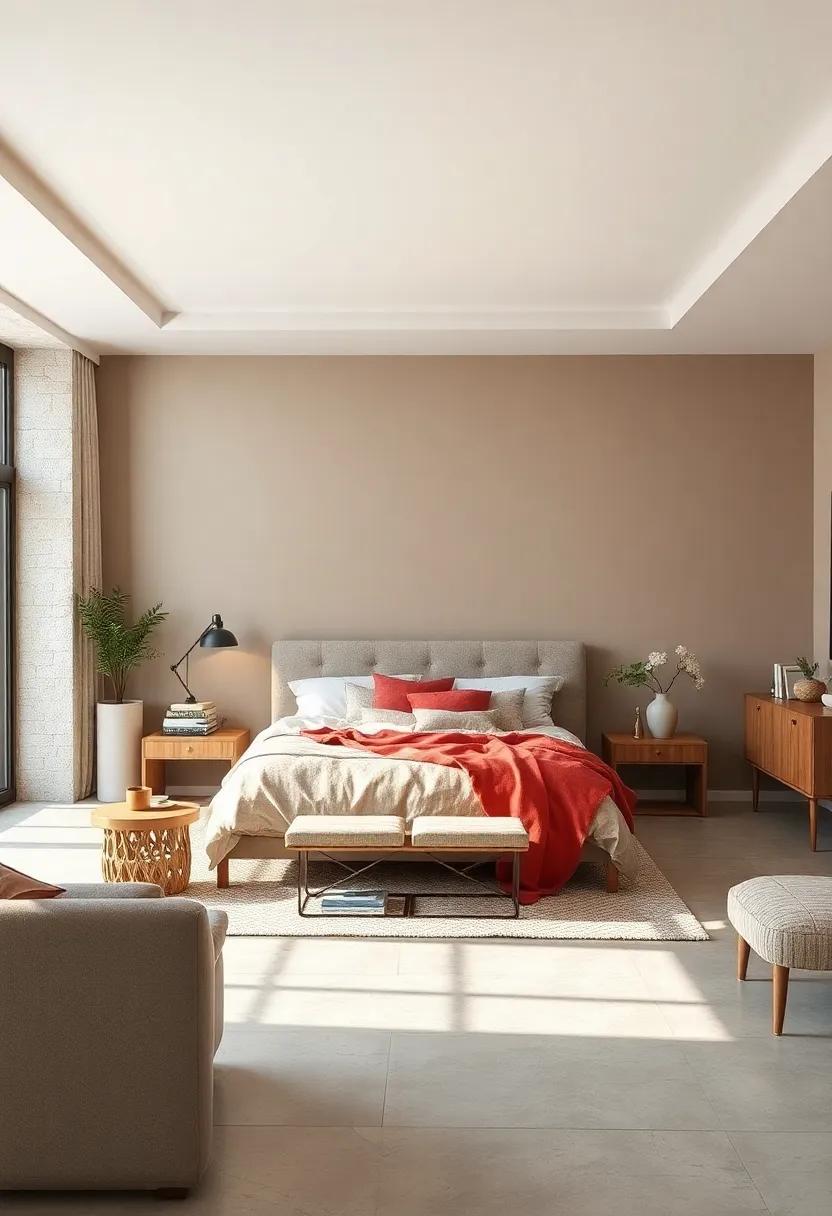 Tranquil Taupe: This tranquil hue is soothing and serene,⁢ perfect for pairing ‍with ⁣soft textiles and warm lighting for a cozy ⁤refuge