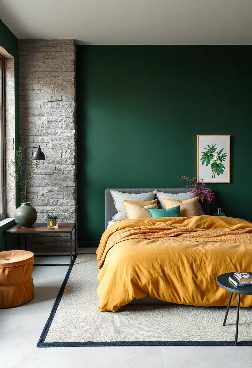 Forest Green: Incorporate forest green for a connection to nature, and pair it with earthy decor to create a rejuvenating haven