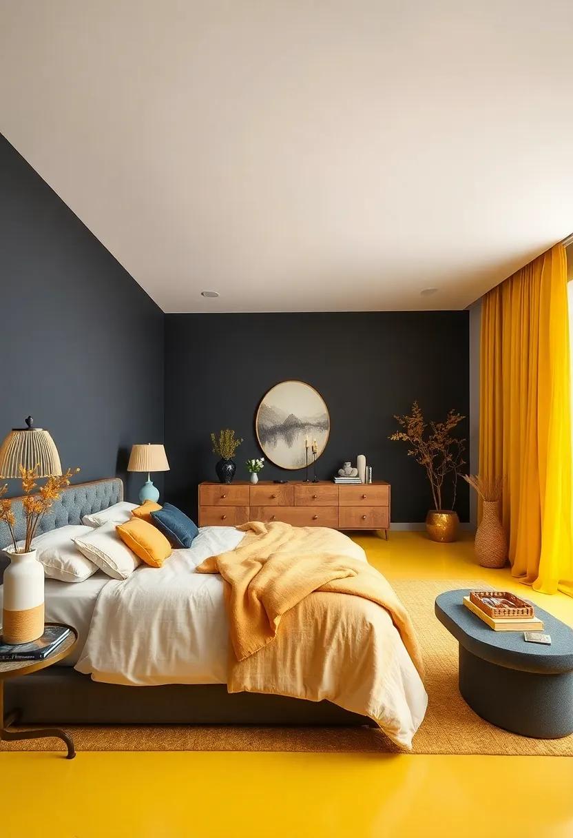 Golden Yellow: ⁢Add a burst of sunshine with golden yellow, bringing vibrancy and positivity, ideal for waking up on the bright side of life