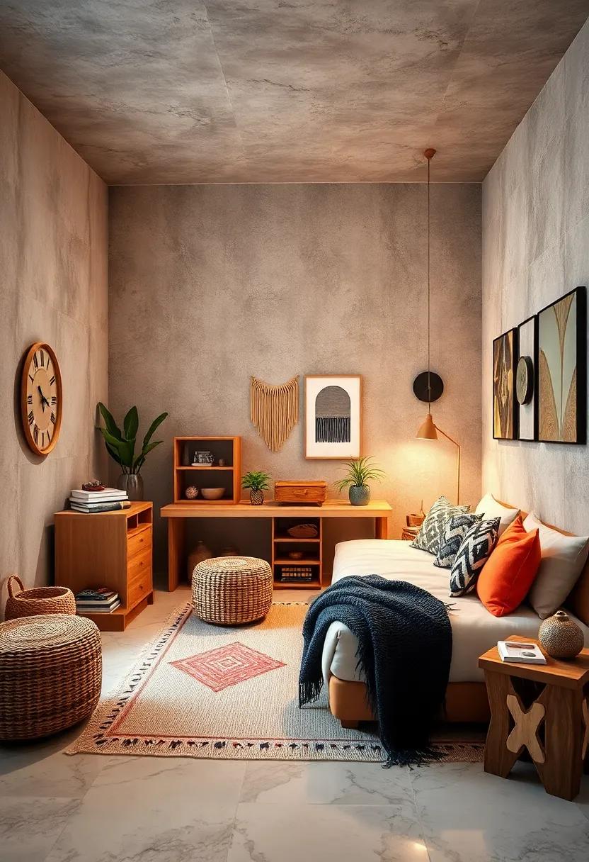 Earthy Color⁣ Palette: Opt for a palette featuring warm​ earth tones,such as terracotta,olive green,and sandy beige,to ⁢evoke a natural aesthetic