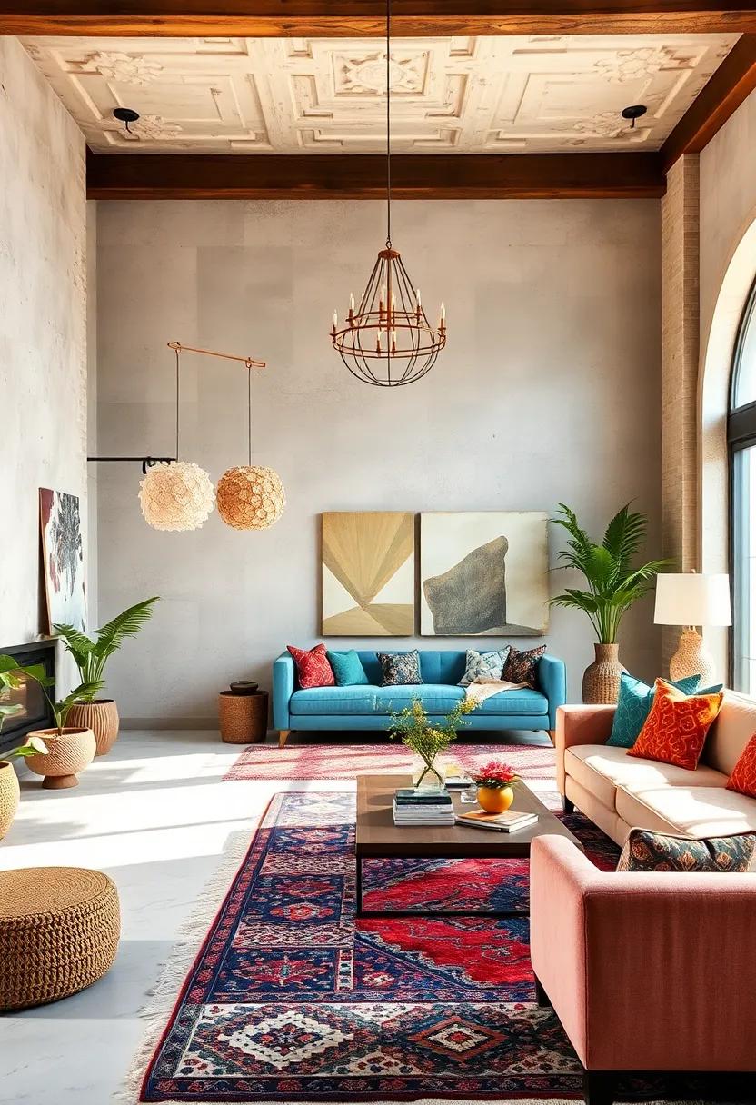Embracing a Color Palette That Speaks to Your Soul ⁤in Boho Eclectic‍ Spaces
