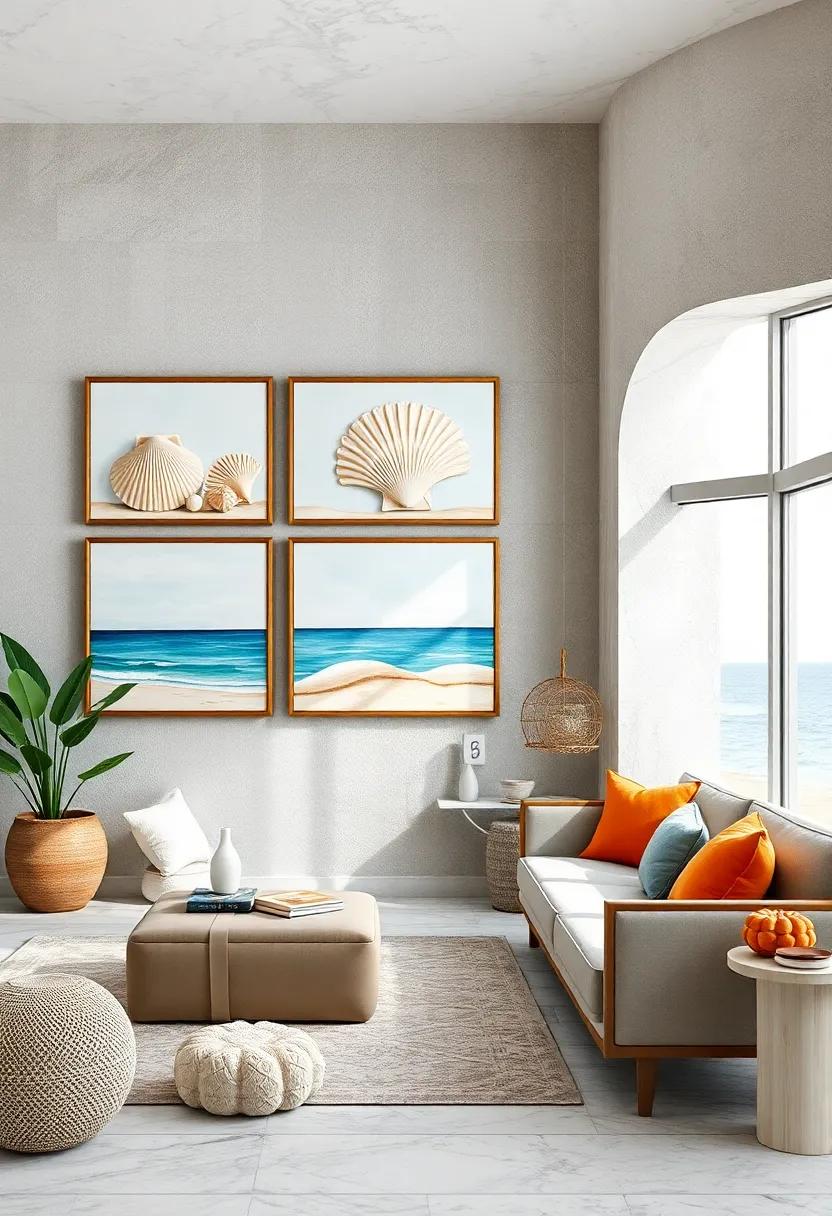 Seashell Symphony: A‌ collection ​of beautifully illustrated seashells, perfect for those who appreciate the finer details of the seaside