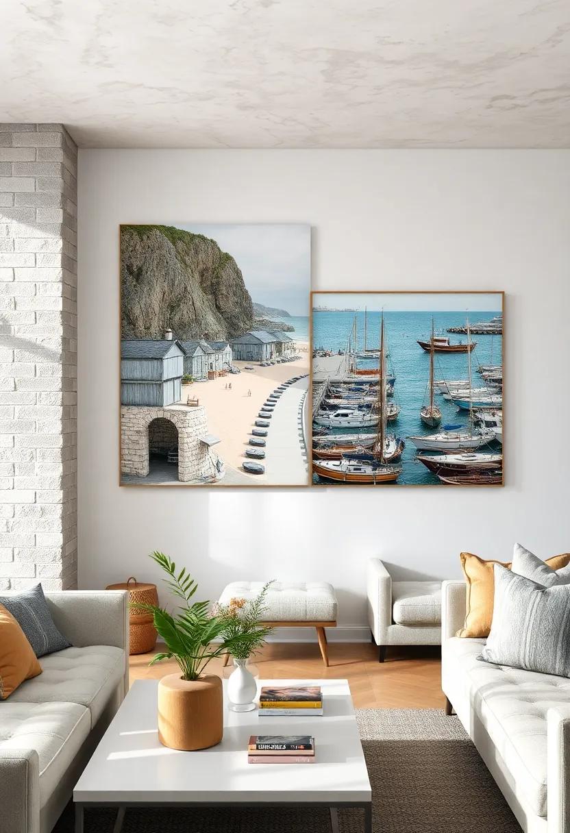 Fisherman’s​ Wharf: A detailed⁣ scene of ⁤a bustling harbor,capturing⁢ the essence of‌ coastal‍ life and ​the‌ charm of ⁤seaside communities