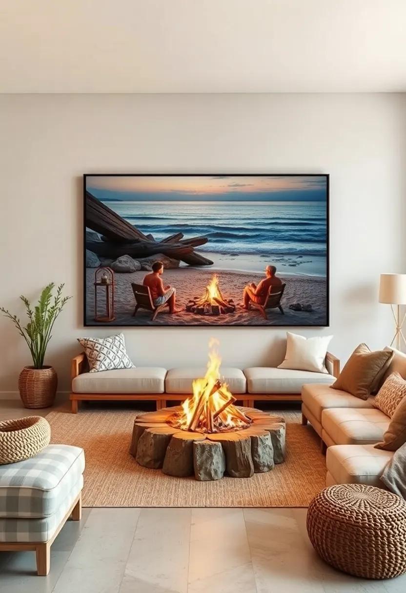 seagull​ Symphony: Featuring graceful seagulls​ in flight, this artwork encapsulates the freedom and spirit of the ⁢coast