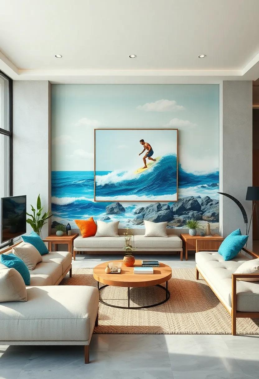 Hidden Coves: ​An⁣ enchanting depiction⁤ of a secluded cove, allowing ‍you to‌ escape ⁤into a private seaside sanctuary