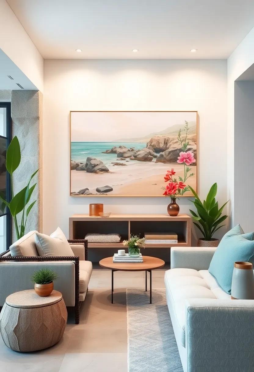 Coastal Flora: ​Beautifully‌ illustrated seaside plants and flowers, bringing the natural⁢ beauty of ​coastal landscapes indoors