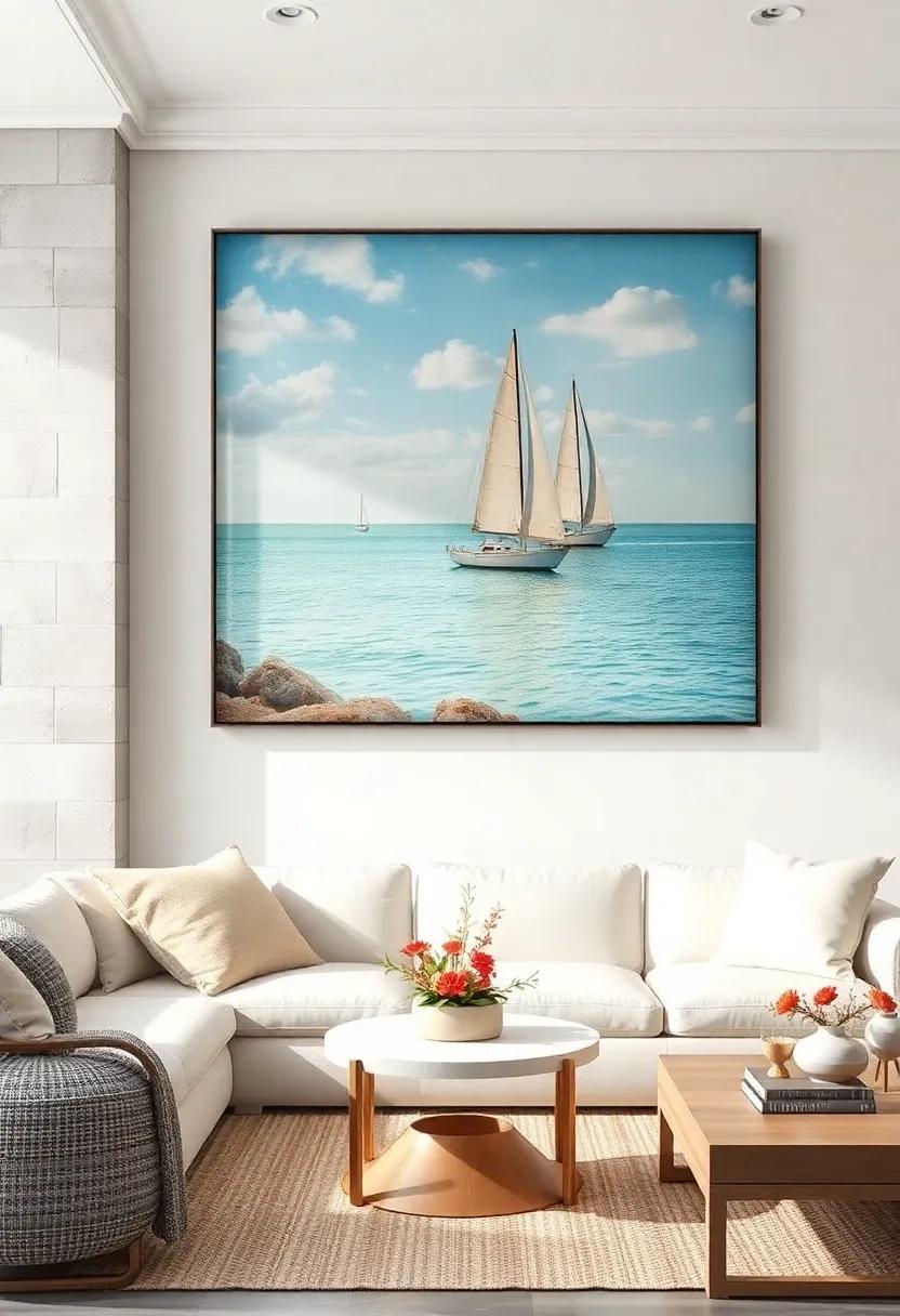 Sail Away: ⁣Featuring majestic sailboats gliding across tranquil waters, this artwork embodies the⁤ spirit of nautical adventure