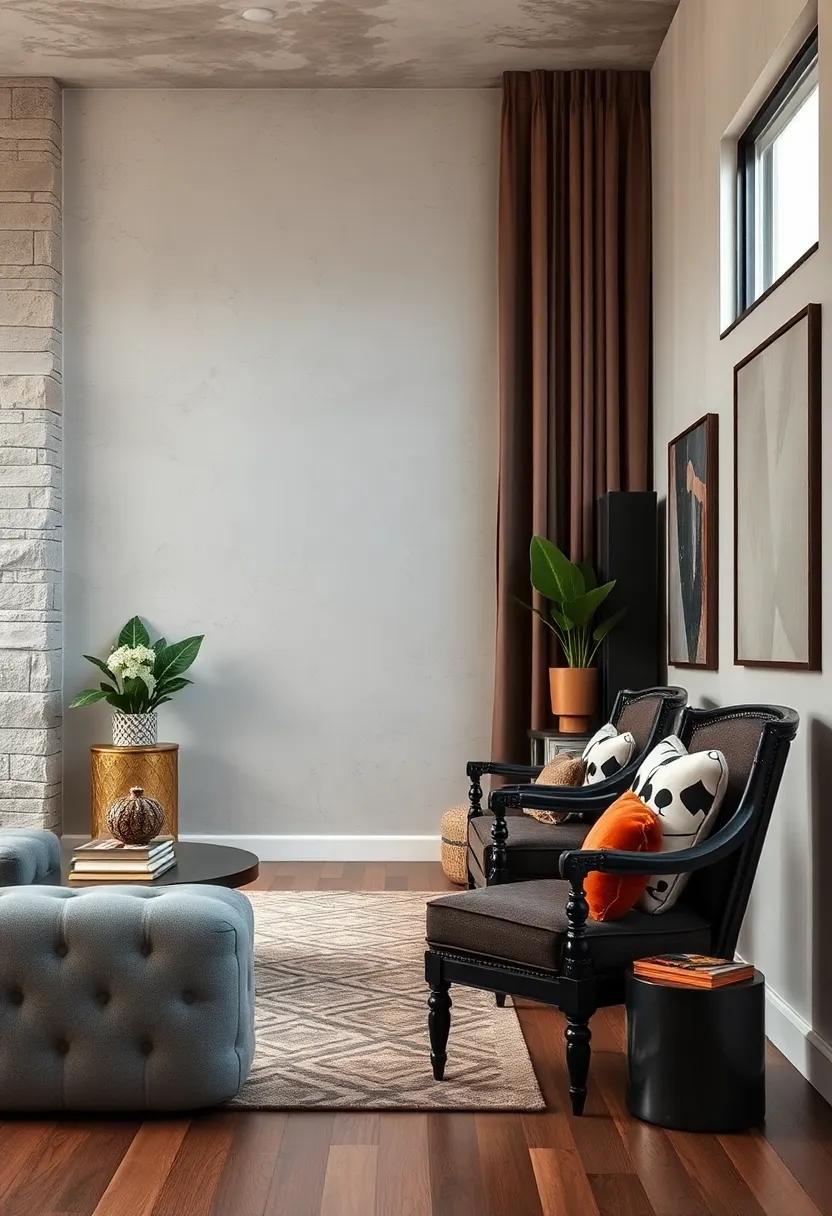 Transform‌ an⁢ Old Chair with Black Paint and Copper Accents