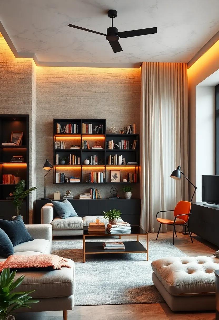 use‍ Copper ⁢Shelves for​ Displaying books and ⁢Collectibles
