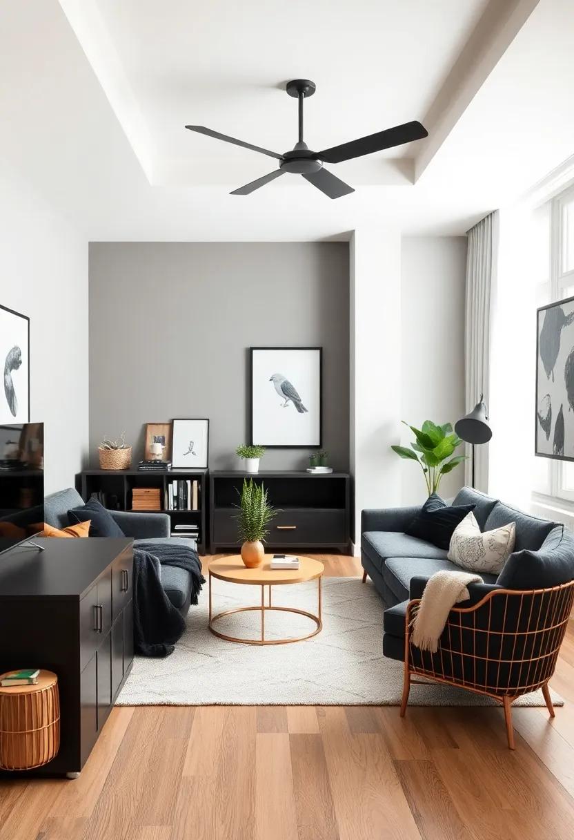 Incorporate Copper Accents⁣ with Futuristic‍ Light Fixtures
