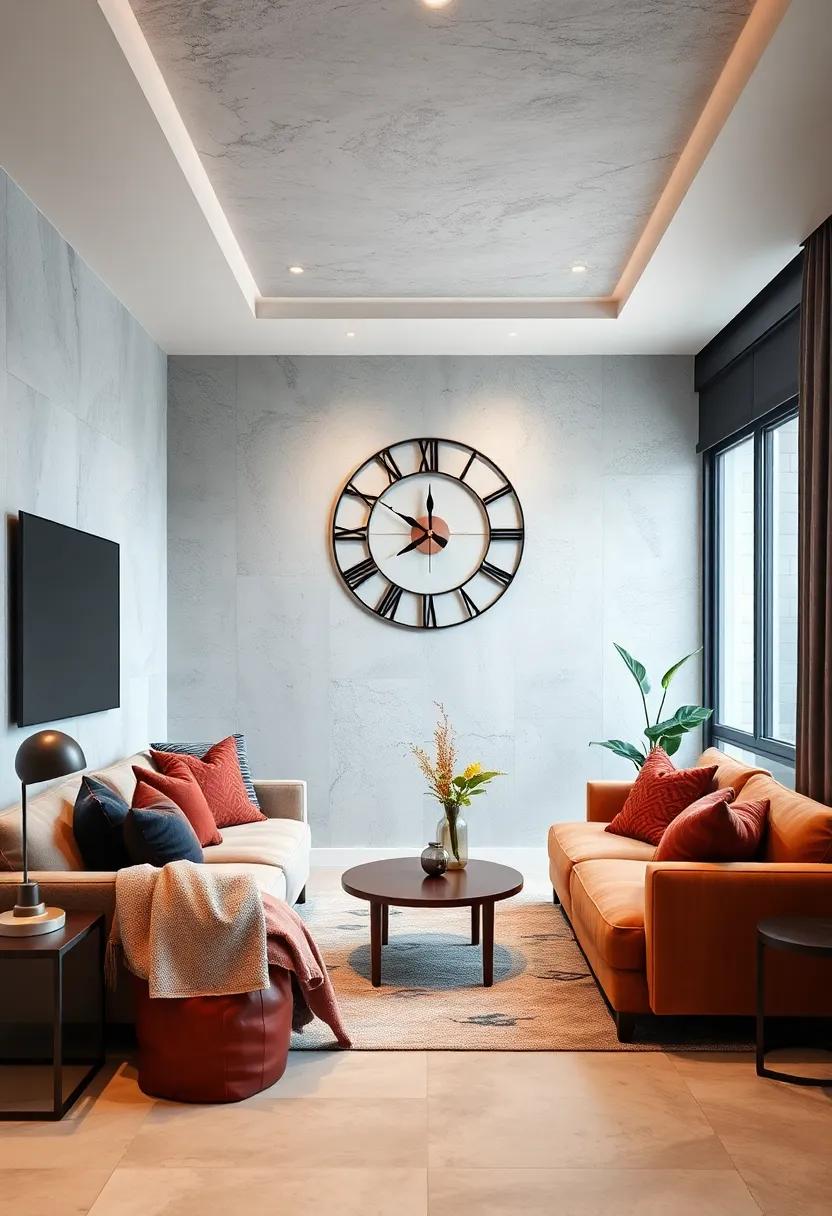 Integrate a Copper Wall Clock⁢ for Functionality and Style