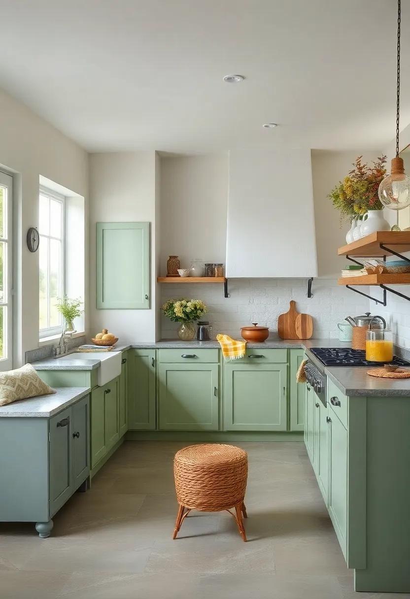 Color Palette: Choose ⁤soft, muted colors like sage green, pale blue, or⁤ butter yellow to invoke the tranquility of a country cottage
