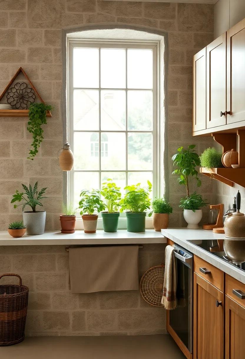 Herb Garden: Add a​ small indoor herb garden on your windowsill to⁤ infuse ‌freshness into your ​cooking ‍and décor