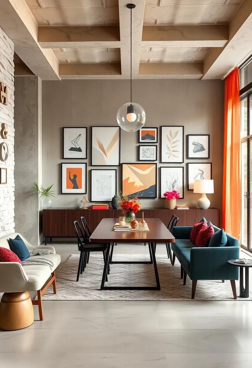 Curating a Minimalist Gallery Wall: Less⁤ is More in Your Dining room Design