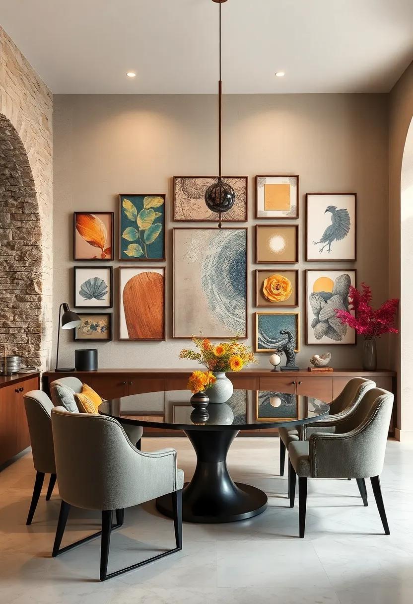 A Dance of‍ Textures: Combining ‌Canvas, ‍Metal, and Fabric ⁣in Art Displays