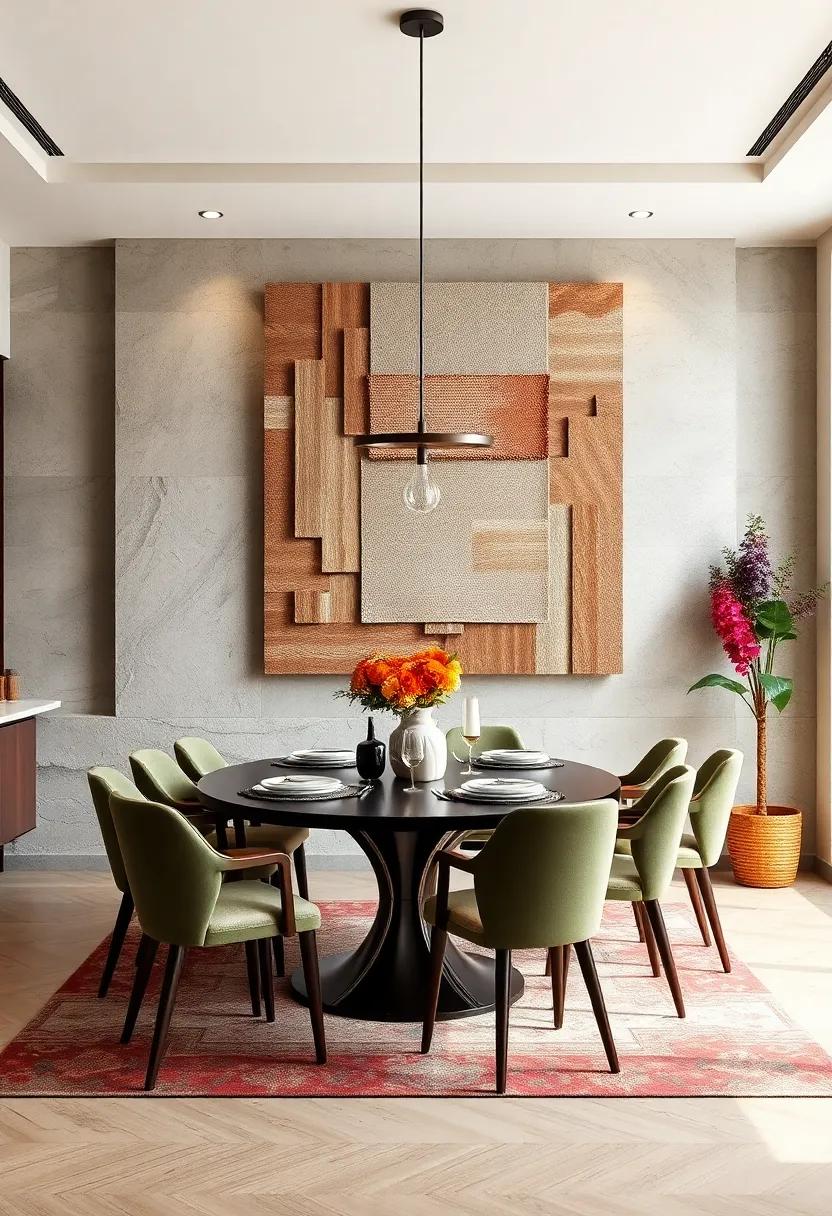 Experiment ​with a​ textural ​wall installation,such as woven textiles or wooden panels,to introduce ⁣depth ⁢and warmth to ​the ‍room