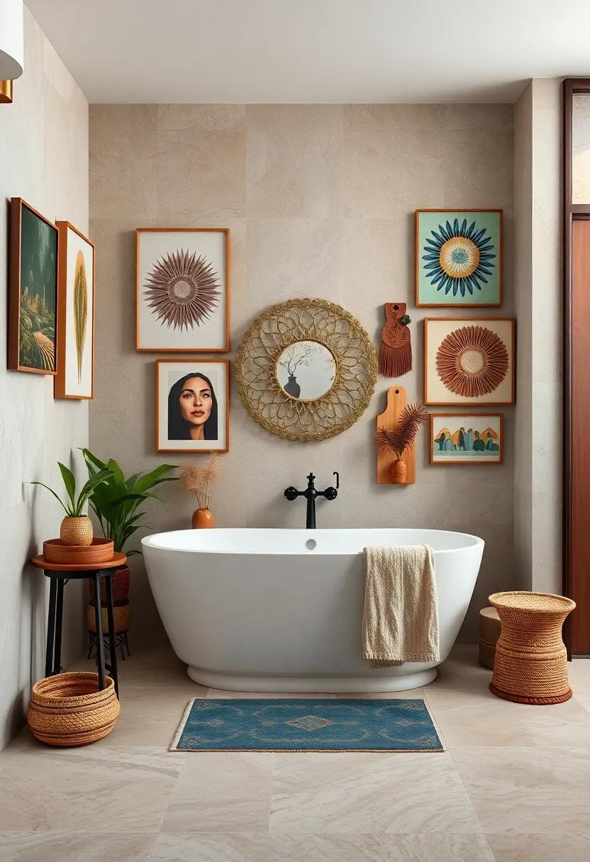 Artistic ⁢wall Art:⁣ Select a mix‌ of wall art,from local artists and thrift finds,to create an​ expressive gallery that reflects your unique personality