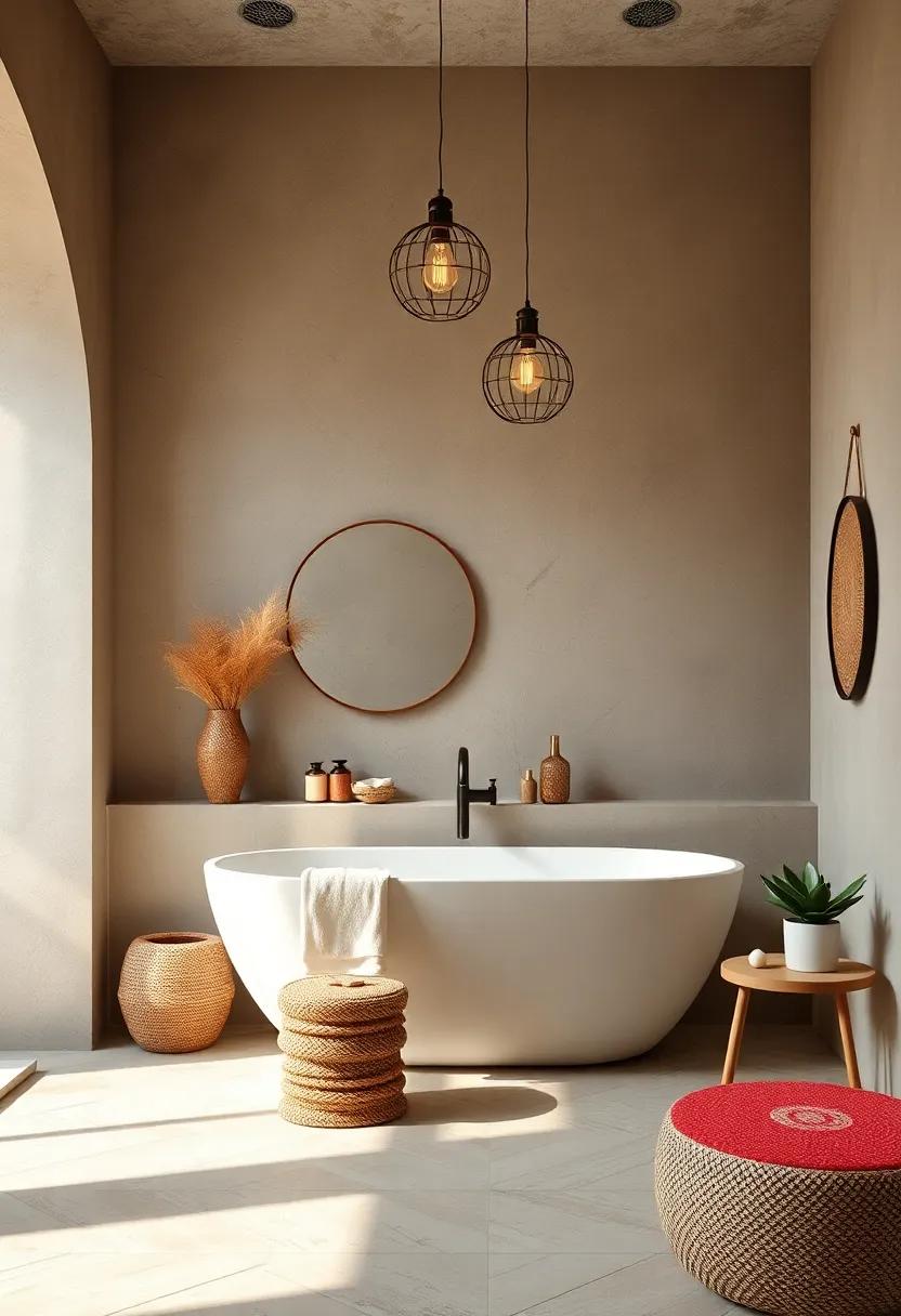 Asymmetrical Lighting Fixtures: Incorporate unique light fixtures that defy conventional shapes, like hanging pendant lights with artistic designs